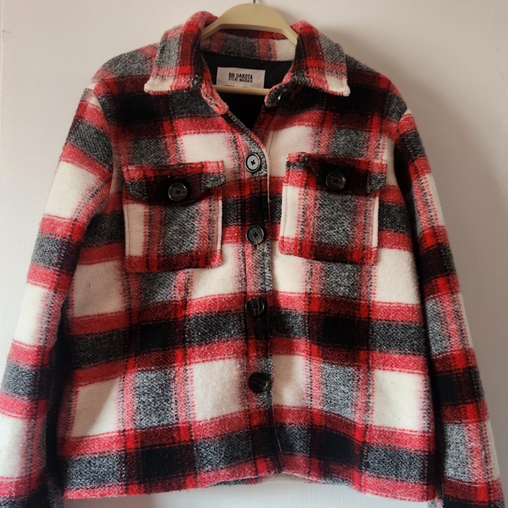 BB Dakota Red Flannel jacket